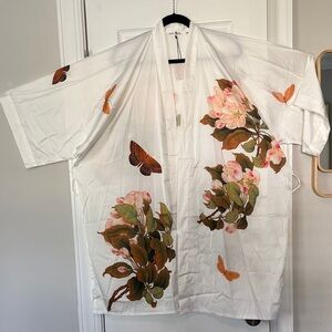 Kim + Ono Floral and Butterfly Kimono